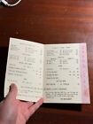 The Sheraton Hotel Drink List Vintage Menu