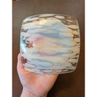 Colorado Handmade Fused Glass Dish Colorful Abstract Art Sun Mountain State