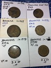 Bahamas Cents Thru 25 Cents--44 Different