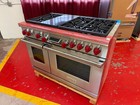 48    Wolf Dual Fuel Range Df486g  used Natural Gas 