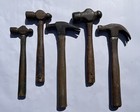 5 Antique Hammers 
