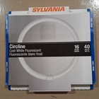 Lot Of 2 Sylvania Circline 16 Inch 40 Watt Cool White Fluorescent Light Bulb 
