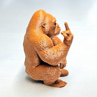 Gorilla  Middle Finger 3d Printed Adult Gag Gift