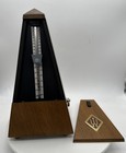 Wittner 808 Metronome Malzel Oat Brown Mat Solid Wood Case Without Bell