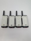 Lot Of 4 Motorola T260tp Talkabout Walkie Talkie Two Way Radio 22 Channel