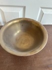 Vintage Solid Brass Pedestal Bowl - Mid-century Modern Footed Dish