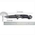High Carbon Steel Anti-slip Handle Rustproof Portable Pocket Knife Folding Knife