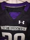 Game Worn Northwestern Wildcats Football Jersey Used Under Armour  38