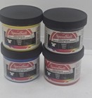 Speedball Fabric Screen Printing Ink Set 4 Colors 4oz Jars Yellow Red Blue Black