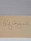 Rudy Tomjanovich  full Signature  Signed Auto Autograph Index Card