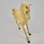 Vintage Marx Plastic Horse Thunderbolt Palomino In Motion 15  Johnny West