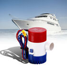 1100gph12v Electric Marine Submersible Bilge Sump Water Pump For Boat 1-1 8 hose