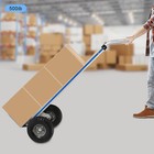 Hand Truck Dolly 500 Lbs Weight Capacity Heavy Duty Moving Cart With Wheels
