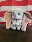 Ty Disney Sparkle 16    Beanie Buddy Dumbo The Elephant Stuffed Animal Large Plush
