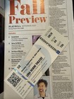 Six The Musical On Broadway Playbill And Ticket - Autographed