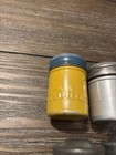 Vintage Lot Of 5 Metal Aluminum 35mm Film Can Canisters Kodak Camera Film