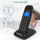 Dect 6 0 Cordless Phone With 3 Handsets For Home  Caller Id call Waiting  Blue L