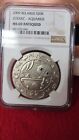 Belarus Zodiac Signs Aquarius Ngc Pcgs Ms69 1oz  999 Silver Coin Swarovski Eyes