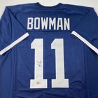 Autographed signed Navorro Bowman Penn State Blue Jersey Beckett Bas Coa
