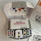 Brookstone Dual Wattage Converter Kit 1750w Travel Voltage Adapter Plugs