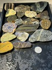 2 5 Lb Pnw Sliced Rock Lot Agate Jasper Quartz Lapidary Rough  7