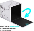 Tissue Box Cover tissue Box Cover Square marble Stripes Tissue Box Cover tissue