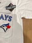 Mlb Toronto Blue Jays Vladimir Guerrero Jr World Series Patch Jersey Medium Nwt