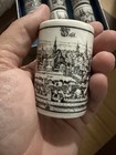 Set Of 6 Vintage Porcelain Shot Glasses From Germany