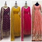 Salwar Kameez Pakistani Indian Wedding Party Wear Dress Bollywood Anarkali Suit4