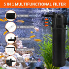 Internal Aquarium Fish Tank Canister 211gal Filter Quiet Water Pump Uv Sterilize