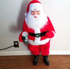 Vintage 1960s Harold Gale Santa Store Display 7up The Uncola 37 Inches