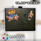 Wacom Intuos Medium Bluetooth Tablet And Pen   Heavily Used  Tested And Working