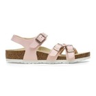 Birkenstock Kumba Kid s Shiny Light Birko-flor Embossed Rose Sandals Nw ob 12n