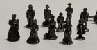 Vintage Pewter Americana Collection Mini Miniature Figurine Lot