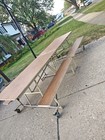 12  Person Mobile Folding Picnic Table 10ftx30wx30h