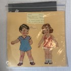 Lot Of 5 Vintage Original Whitman Paper Dolls 1950s 16 Dolls Many Outfits