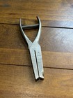 Vintage B-v Bonney Vehslage Ticket Hole Punch T Shaped Hole Railroad Ticketing