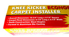 New central Forge Knee Kicker Economy Carpet Installer Black