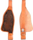 High Quality Leather Horse Saddle Fender Hand Tooled Replacement Fenders 