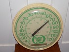 Vintage Quaker State Oil Plastic Thermometer 