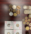 Large Lot Of Transportation Tokens And Others