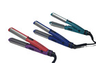 Conair Mini Pro Travel 2in1 Ceramic Hair Straightener Flat Iron Curler Dual Volt