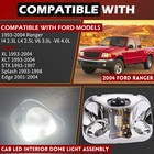 F37z-13776-b Led Interior Overhead Ceiling Roof Dome Light Lamp For Ranger 93-04