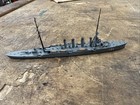 Vintage Navis 1 1250 Wwi British Nottingham  144 Ship Metal Waterline Model