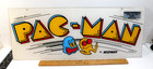 Vintage Pac-man By Midway A Bally Co   Arcade Marquee Acrylic Sign Display  nb 