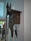 Vintage Hurbert Herr Count Wheel Cuckoo Clock Refurbished And Working 