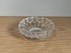 Vintage  1950-60s   Crystal Heavy Glass Ashtray