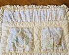 Quiltex Vintage Peter Rabbit Beatrix Potter Baby Pastel  Quilt Blanket Usa Made