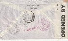 Peru  Registered Airmail Lima Cover To Sweden 1941  Censored  R-cancel 