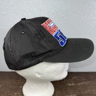 Vintage Indianapolis 500 Logo Athletic Black Strapback Adjustable Hat Cap Rare 